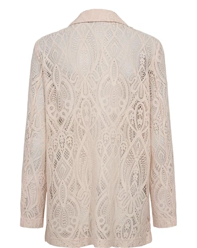 Nümph - NULacey Blazer - Mangano Calcite 